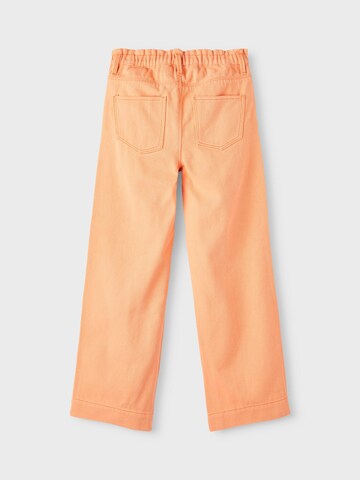 Loosefit Jeans 'RWIDE' de la NAME IT pe portocaliu