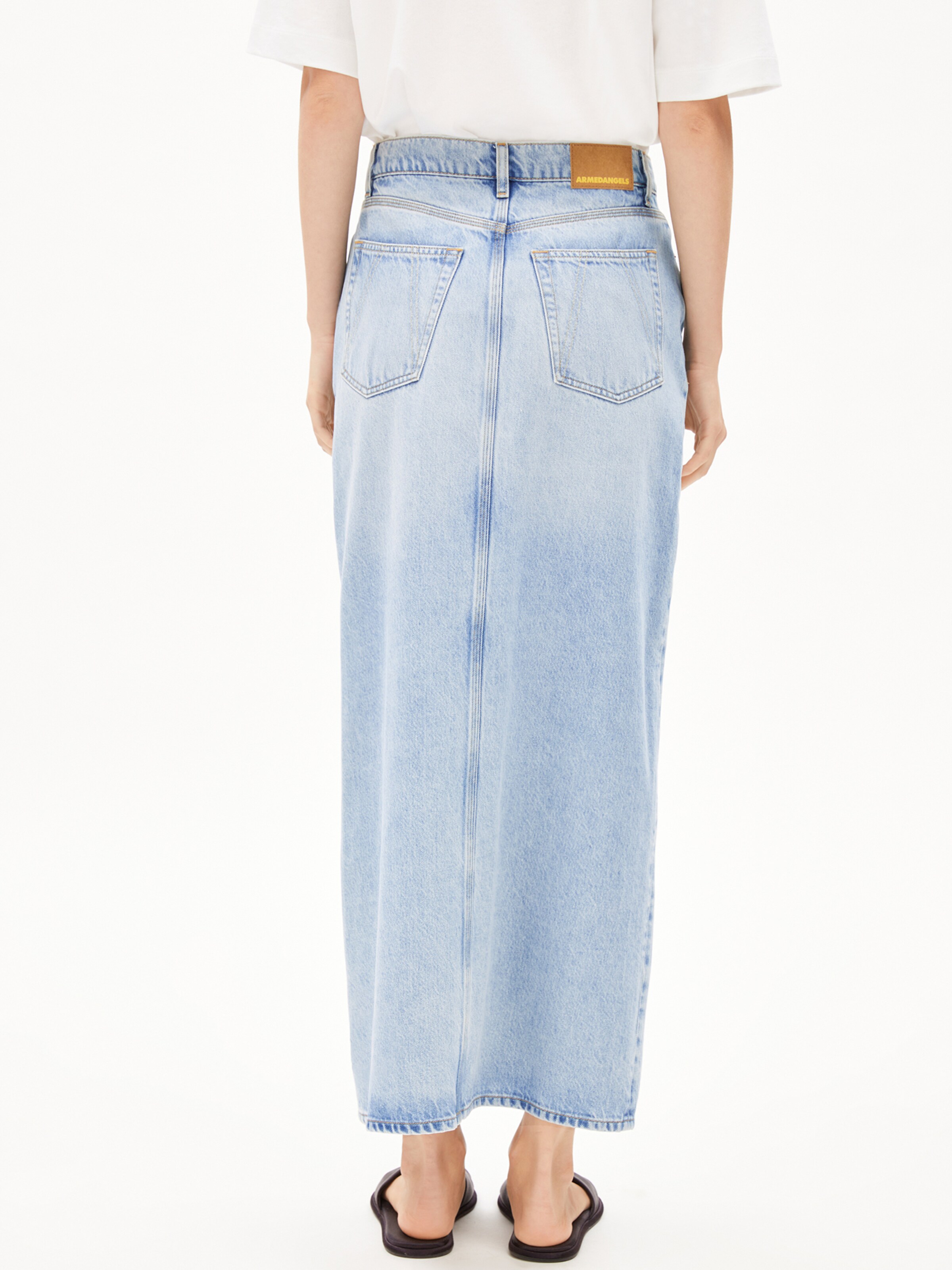 ARMEDANGELS Rok in Blauw: voorkant