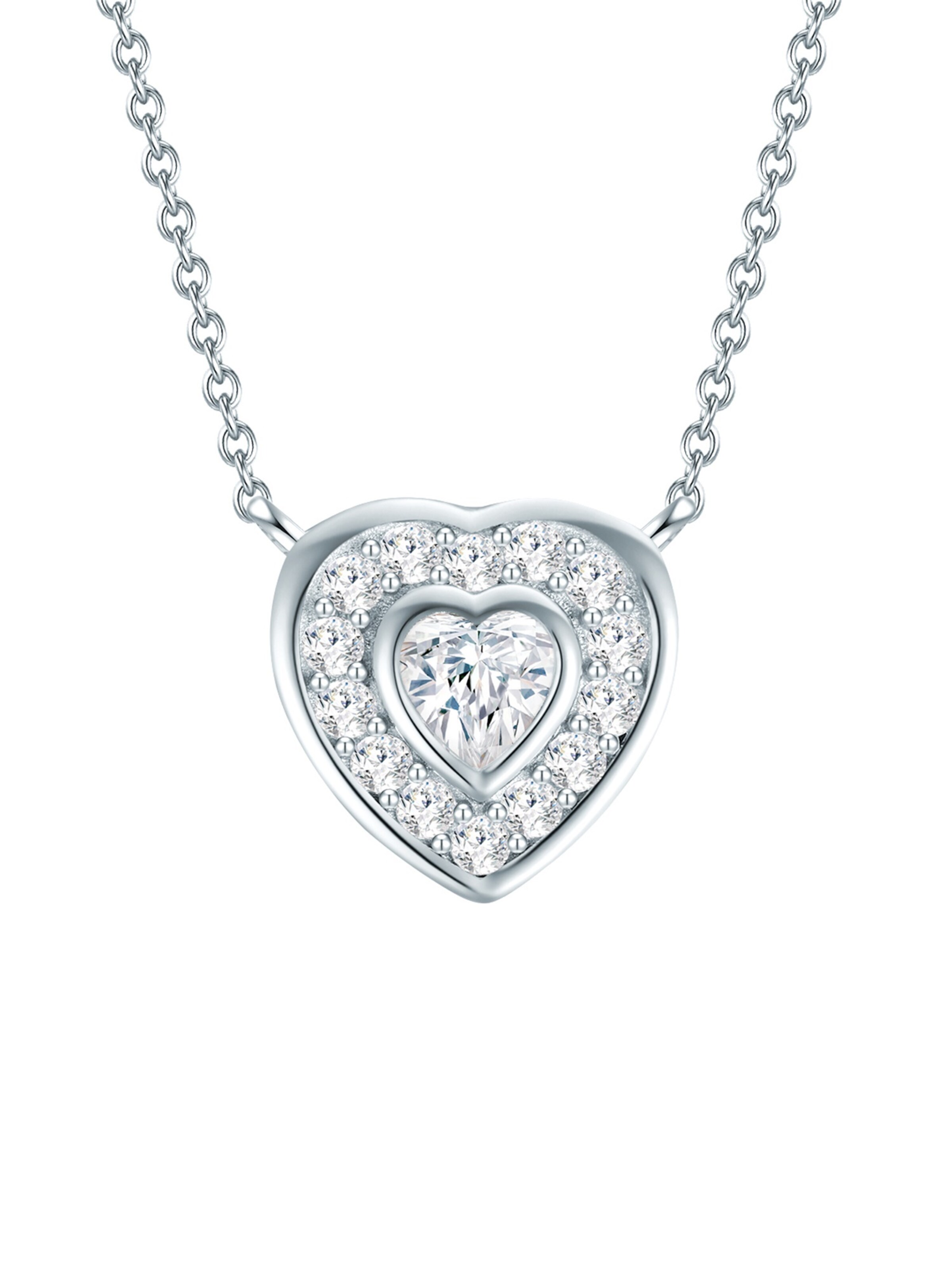 Rafaela Donata Necklace in Silver: front