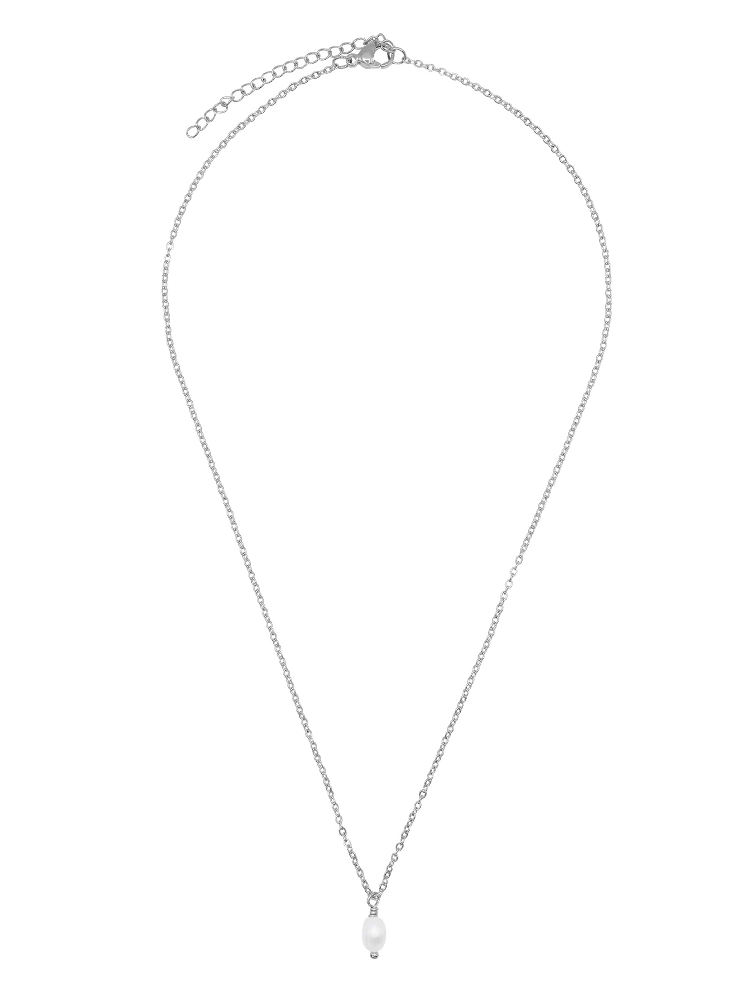 Heideman Ketting 'Mick' in Zilver: voorkant