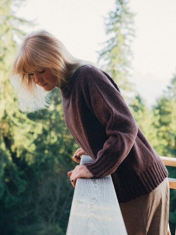 KOPYTO Oversizepullover 'TAJRA' in Rot