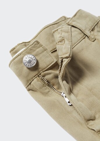 Loosefit Jeans cargo 'newcargo' MANGO en beige