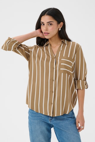 T-shirt 'Babara ' Kaffe en beige : devant