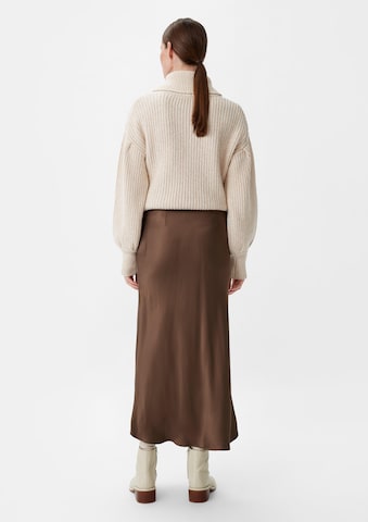 COMMA Skirt in Brown: back