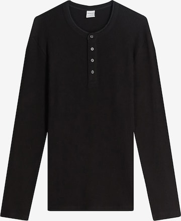 Bershka Shirt in Zwart: voorkant