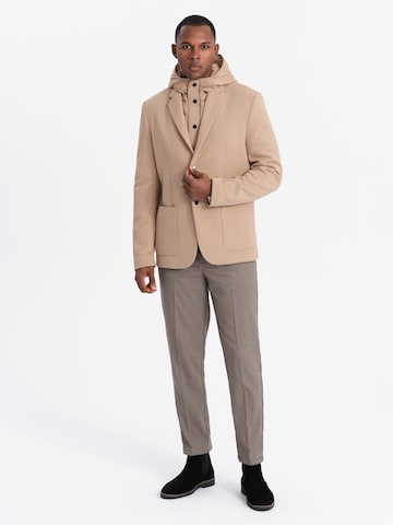 Ombre Slim Fit Sakko in Beige