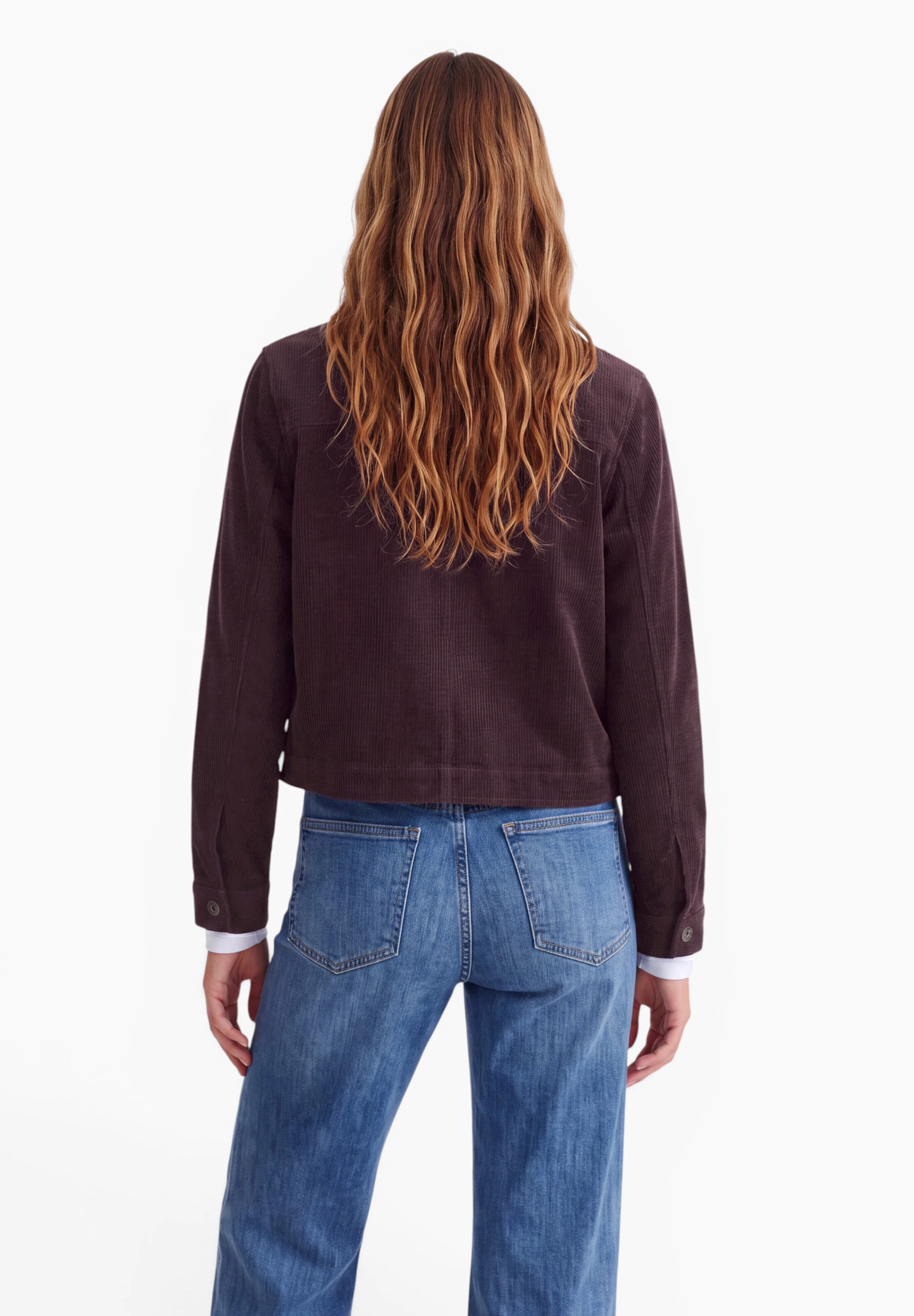 Street One Studio Between-Season Jacket in Purple