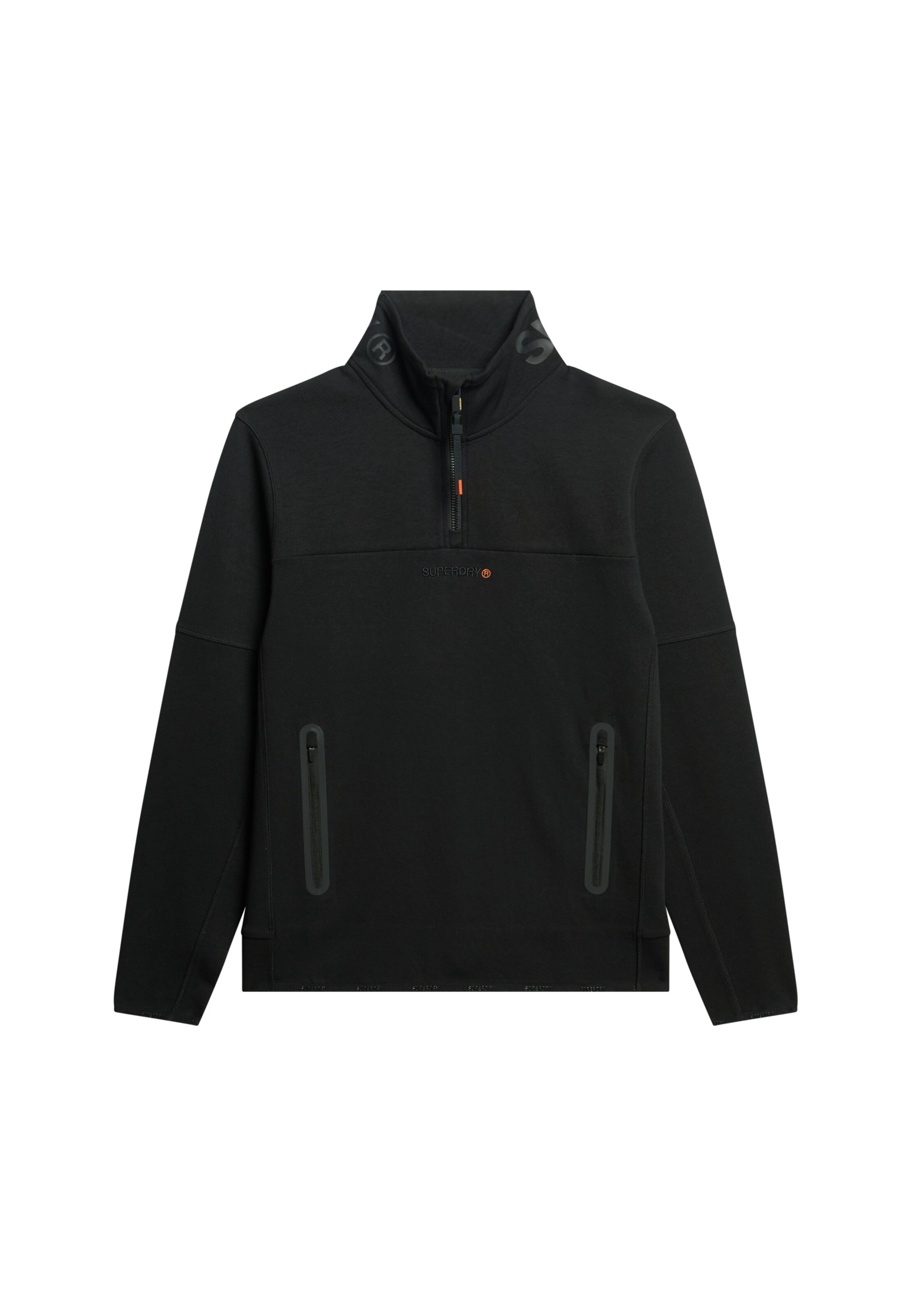Sweat-shirt Superdry & Co en noir : devant