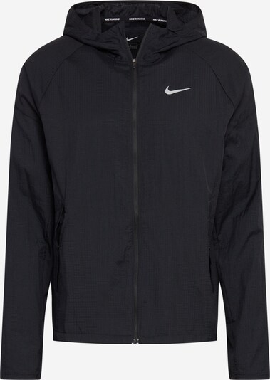 NIKE Sportjacka 'Essential' i mörkgrå / svart, Produktvy
