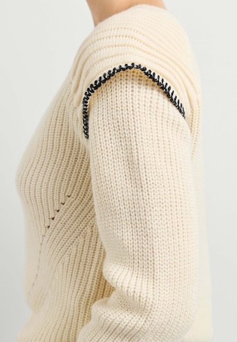 Pepe Jeans Trui 'Analia' in Wit