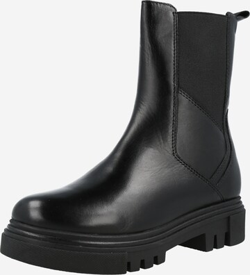 ABOUT YOU - Botas Chelsea en negro: frente