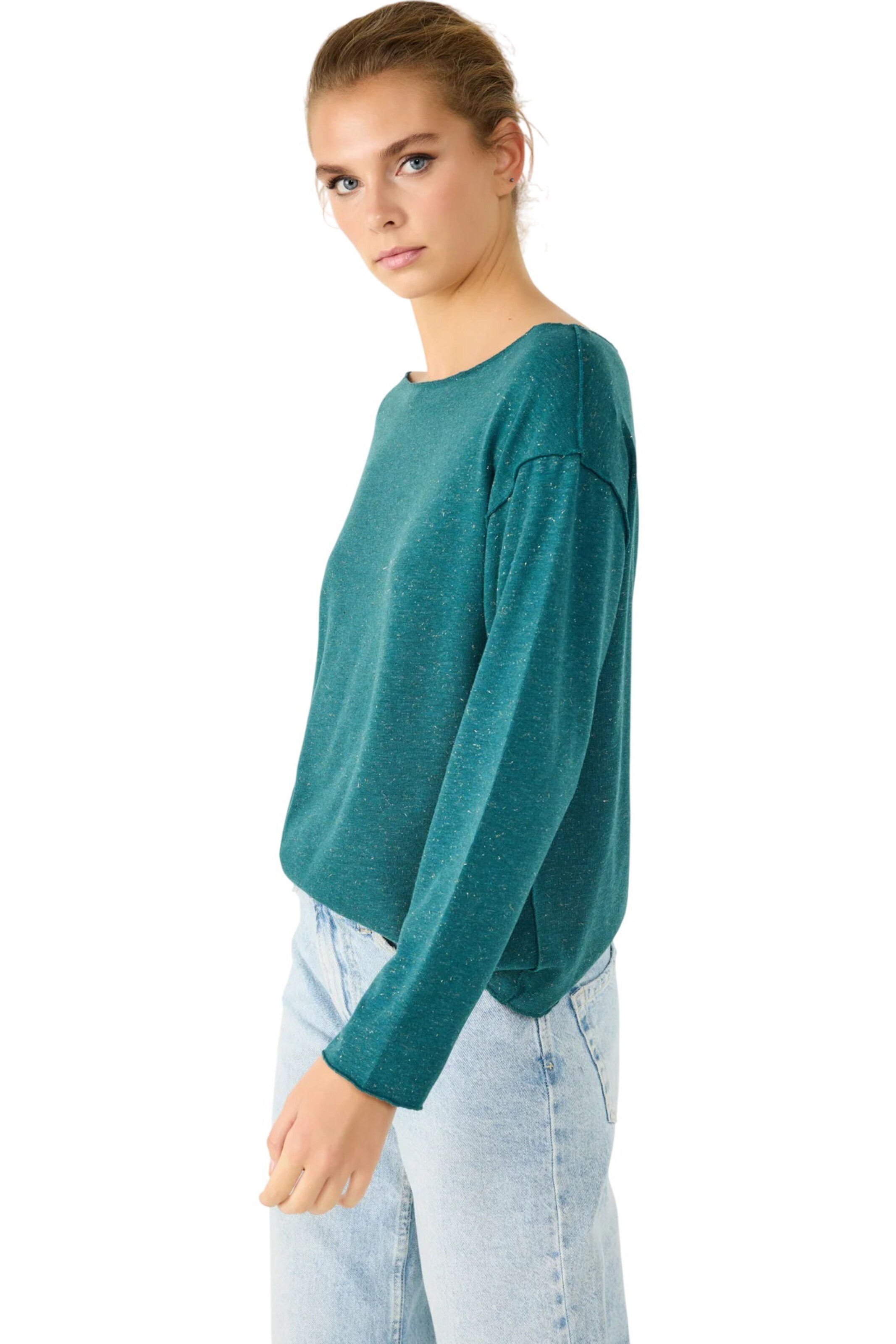 No Matter What Sweatshirt in Grün