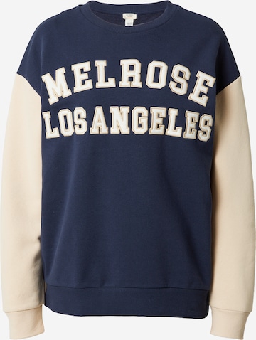 River Island - Sweatshirt 'MELROSE' em azul: frente