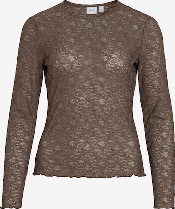 VILA - Blusa 'VIFay' en marrón: frente