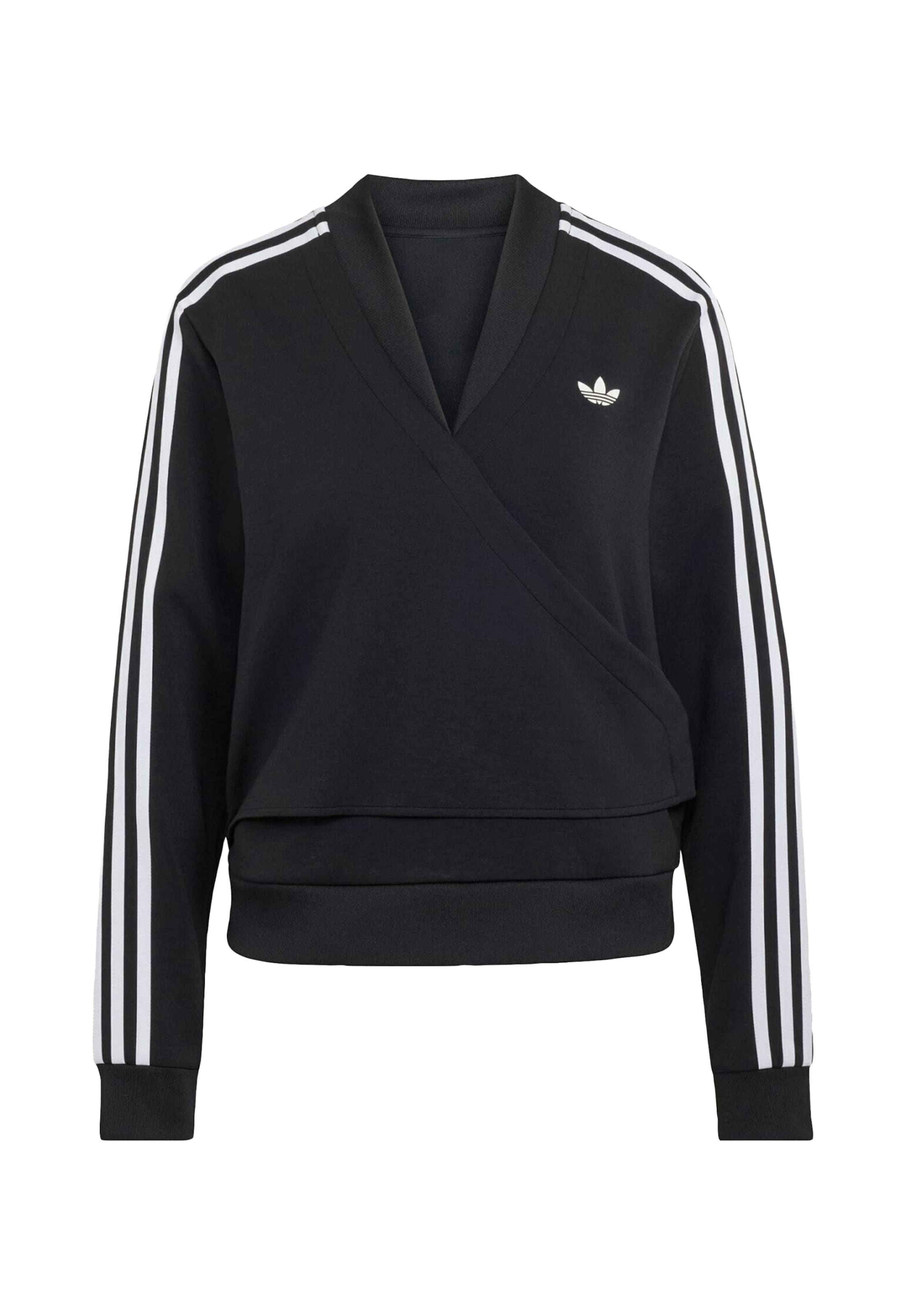 ADIDAS ORIGINALS Sweatvest 'Adiluna Season 2 Superstar' in Zwart: voorkant