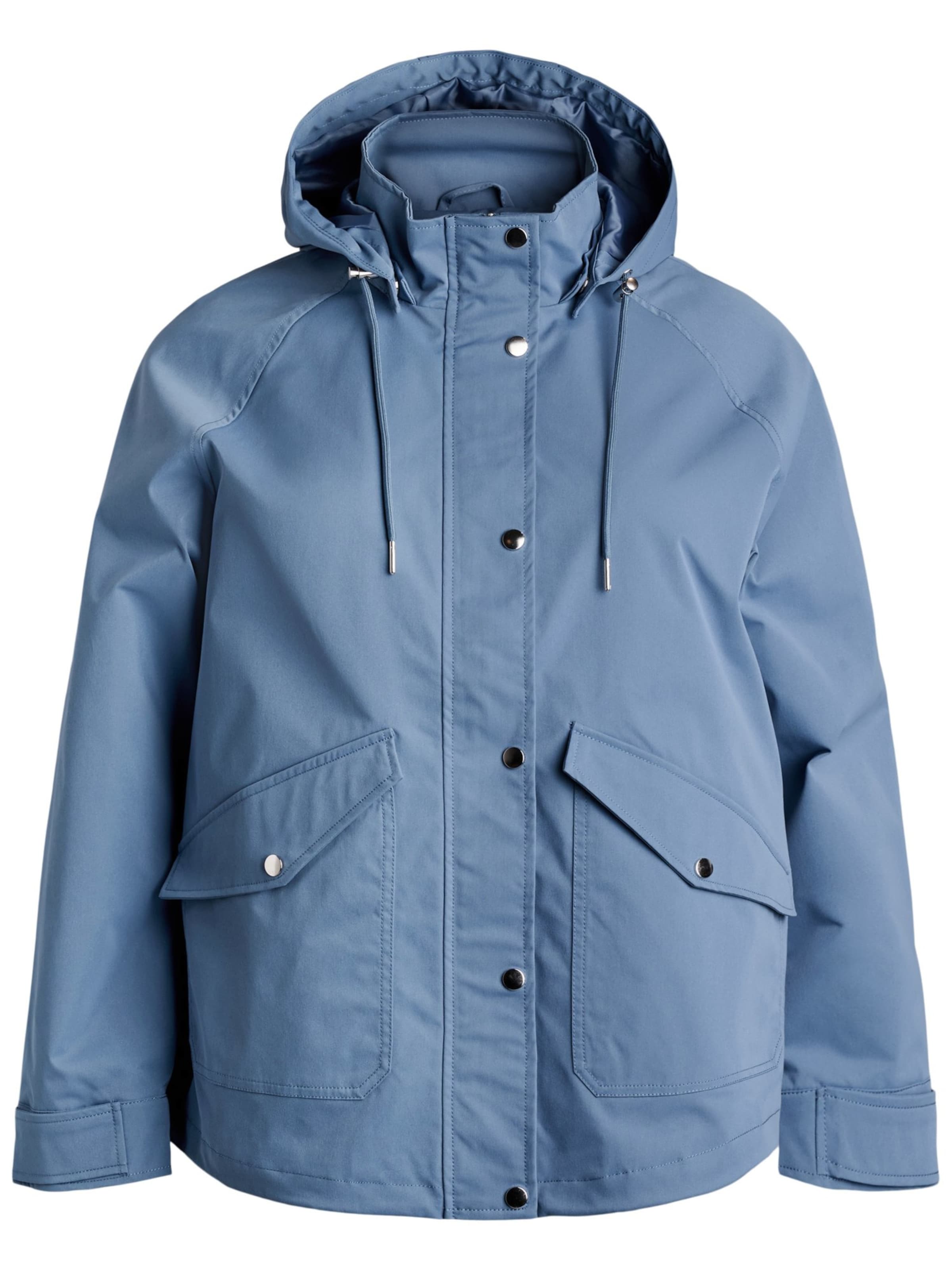 Parka de primăvară-toamnă 'Capalma' de la Zizzi pe albastru: față