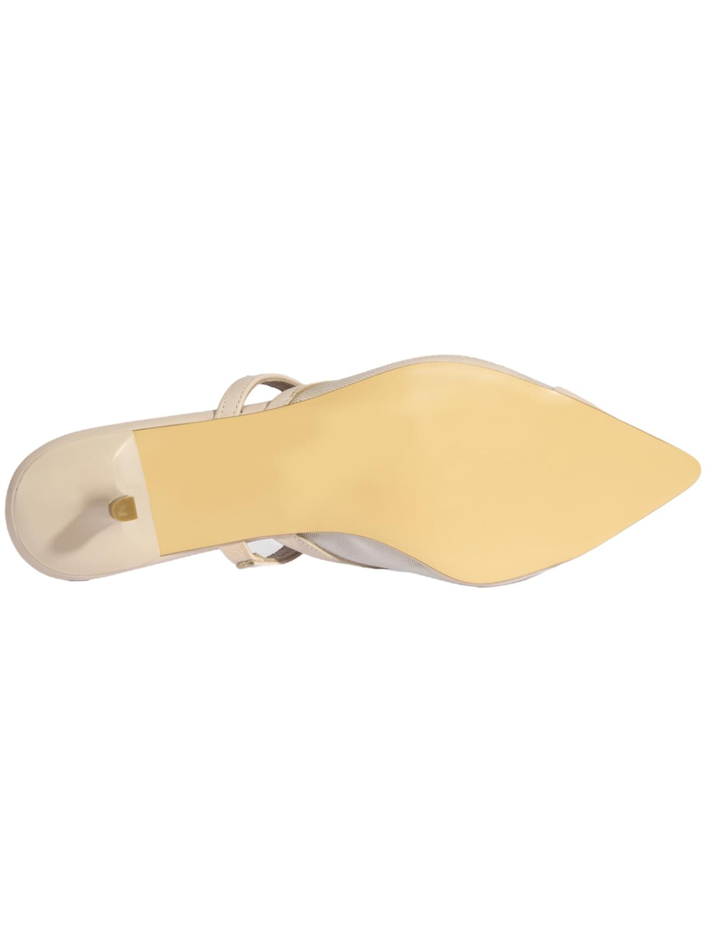 Escarpins 'Hausschuhe mit Absatz' Desa en beige