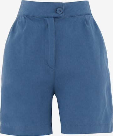 Organication Loose fit Pants in Blue: front