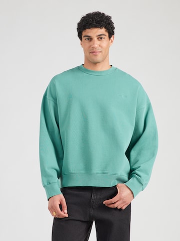 Sweat-shirt 'Benton' Carhartt WIP en vert : devant