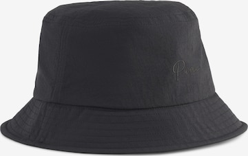 PUMA Hut 'Premium Essentials' in Schwarz: Vorderseite