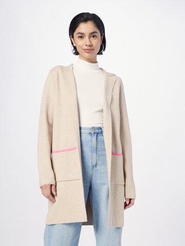 Cardigan 'AMOUR' Key Largo en beige : devant