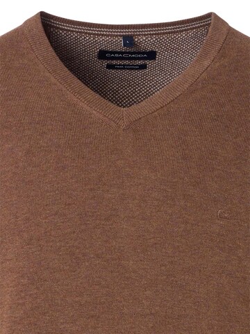 CASAMODA Sweater 'Basic' in Brown