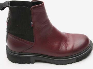 Tommy Jeans Stiefeletten 36 in Rot: predná strana