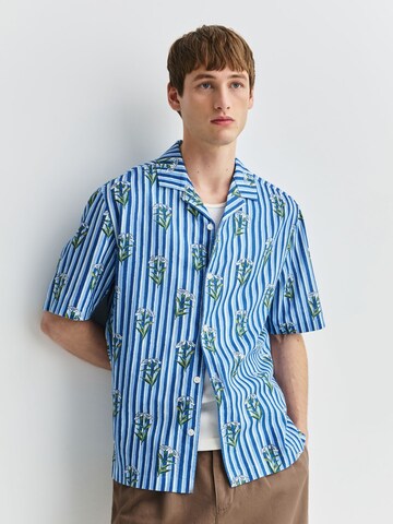 Next Regular fit Overhemd in Blauw: voorkant