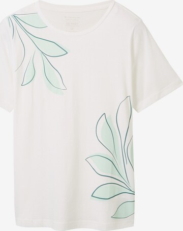 Tom Tailor Women + - Camiseta en blanco: frente