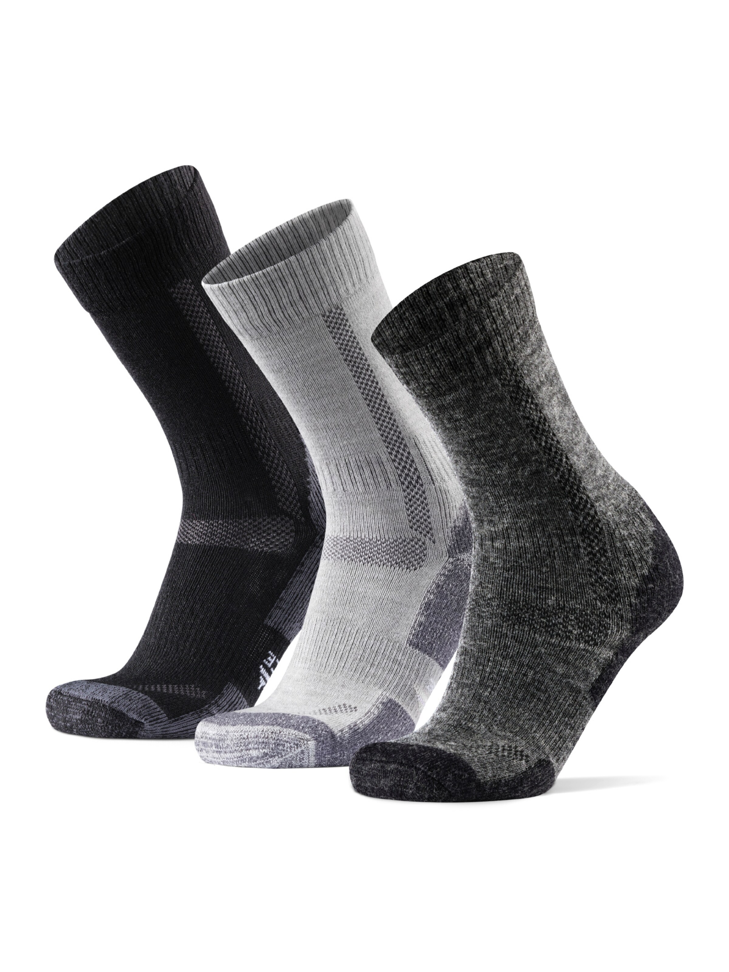 Chaussettes de sport 'Hiking Classic ' DANISH ENDURANCE en gris : devant