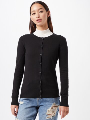 Cardigan 'CARDI' GAP en noir : devant