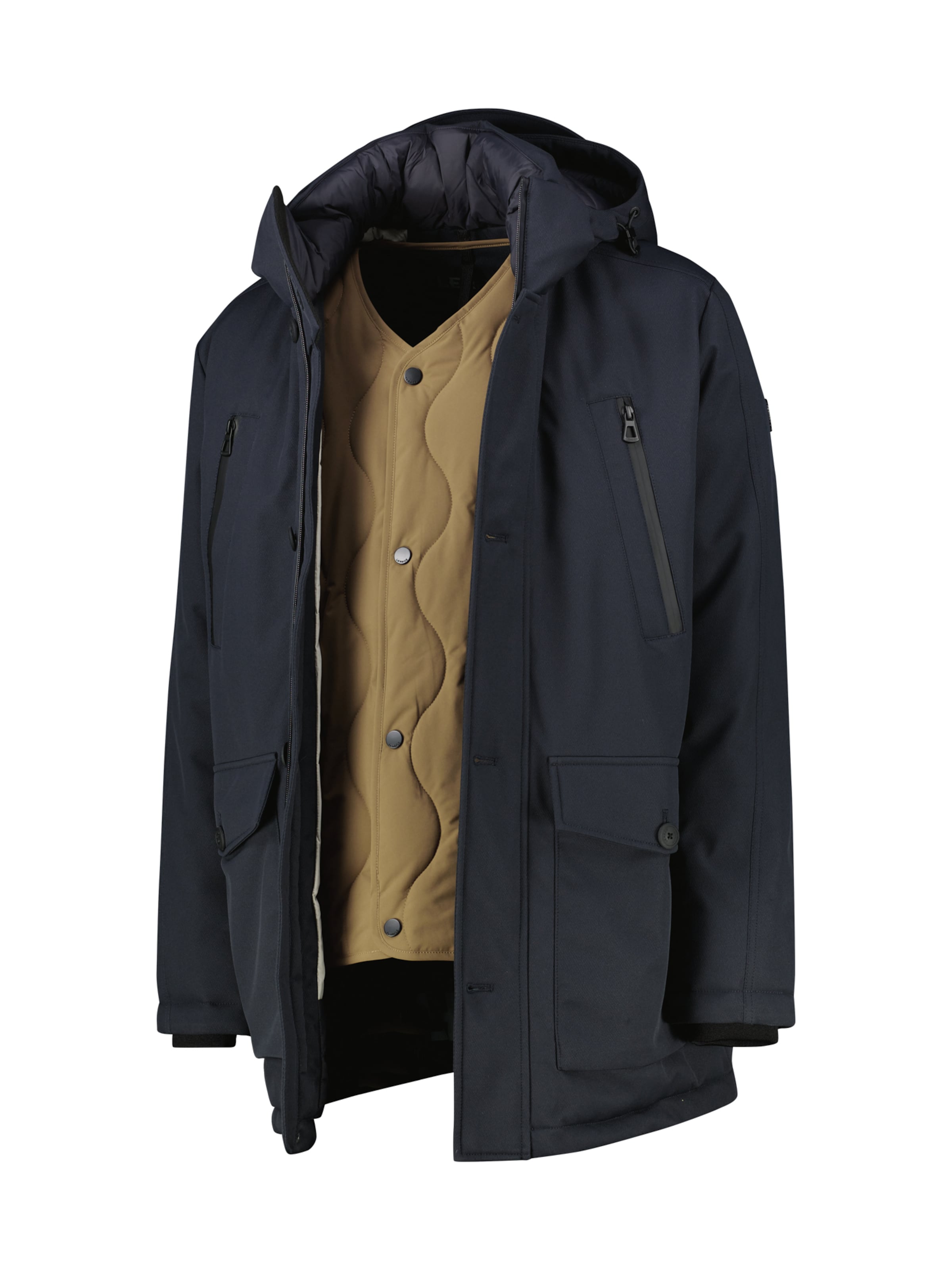 LERROS Winterparka in Blauw