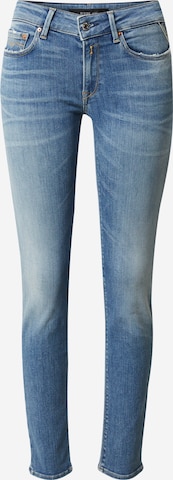 REPLAY Skinny Jeans 'New Luz' i blå: framsida