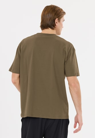 Virtus T-Shirt 'Roake V2' in Braun