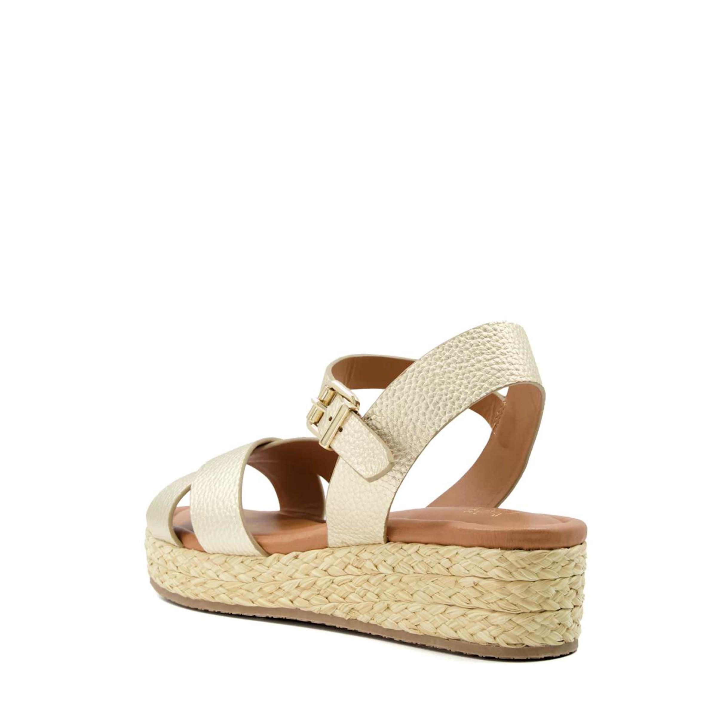Sandales 'Linnie' Dune LONDON en or