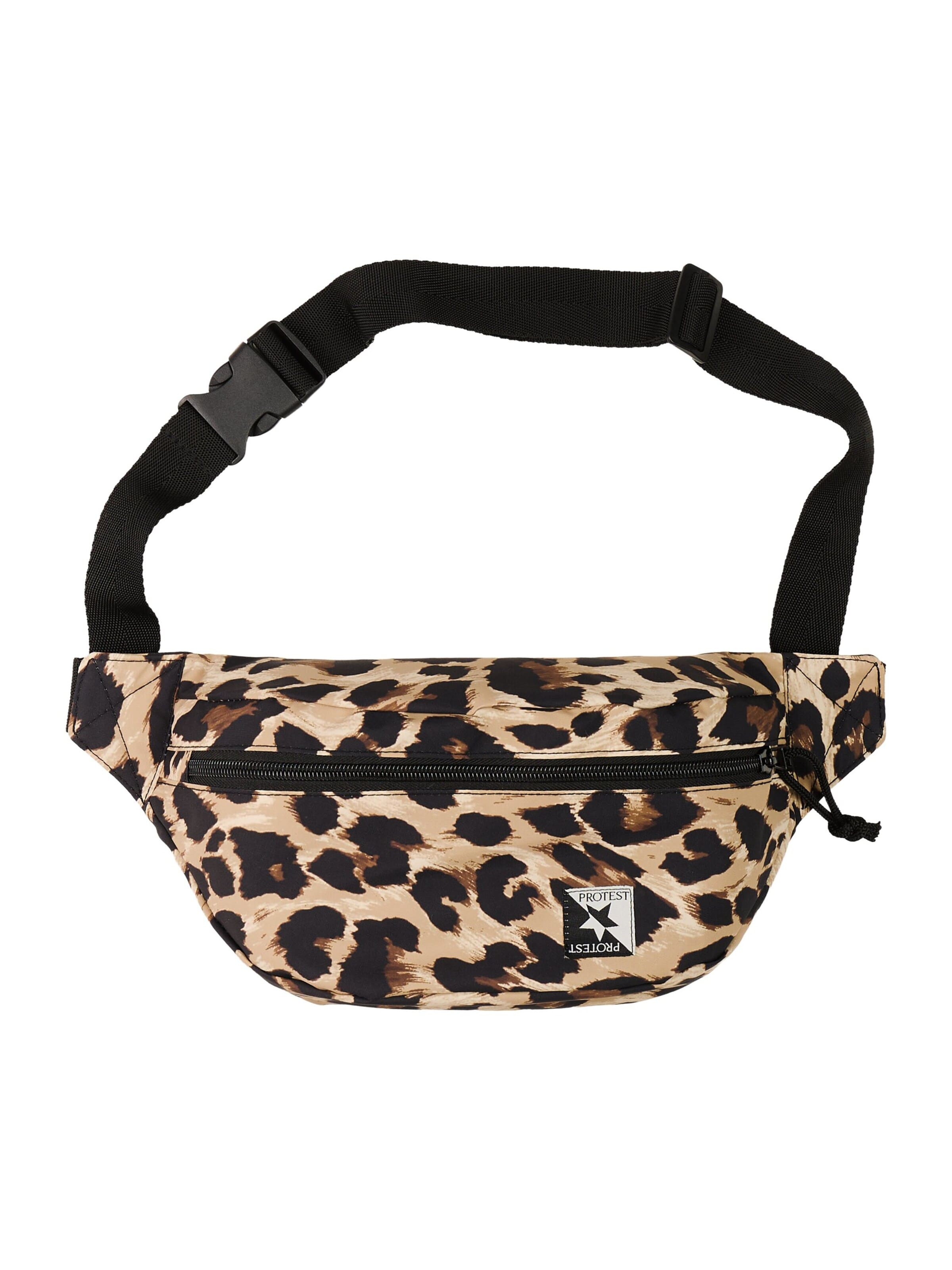 PROTEST Fanny Pack 'PRTOkay' in Black: front