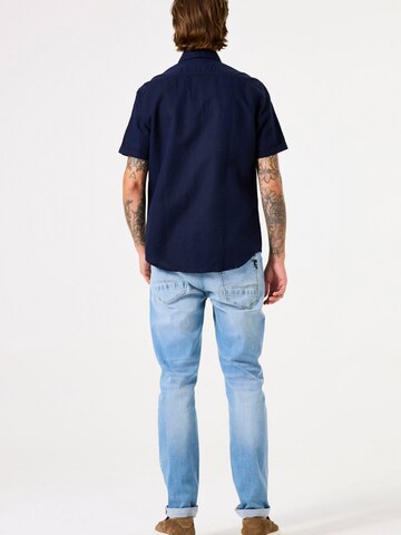 GARCIA Regular fit Overhemd in Blauw