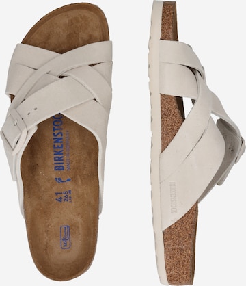 BIRKENSTOCK Klapki 'Lugano' w kolorze biały