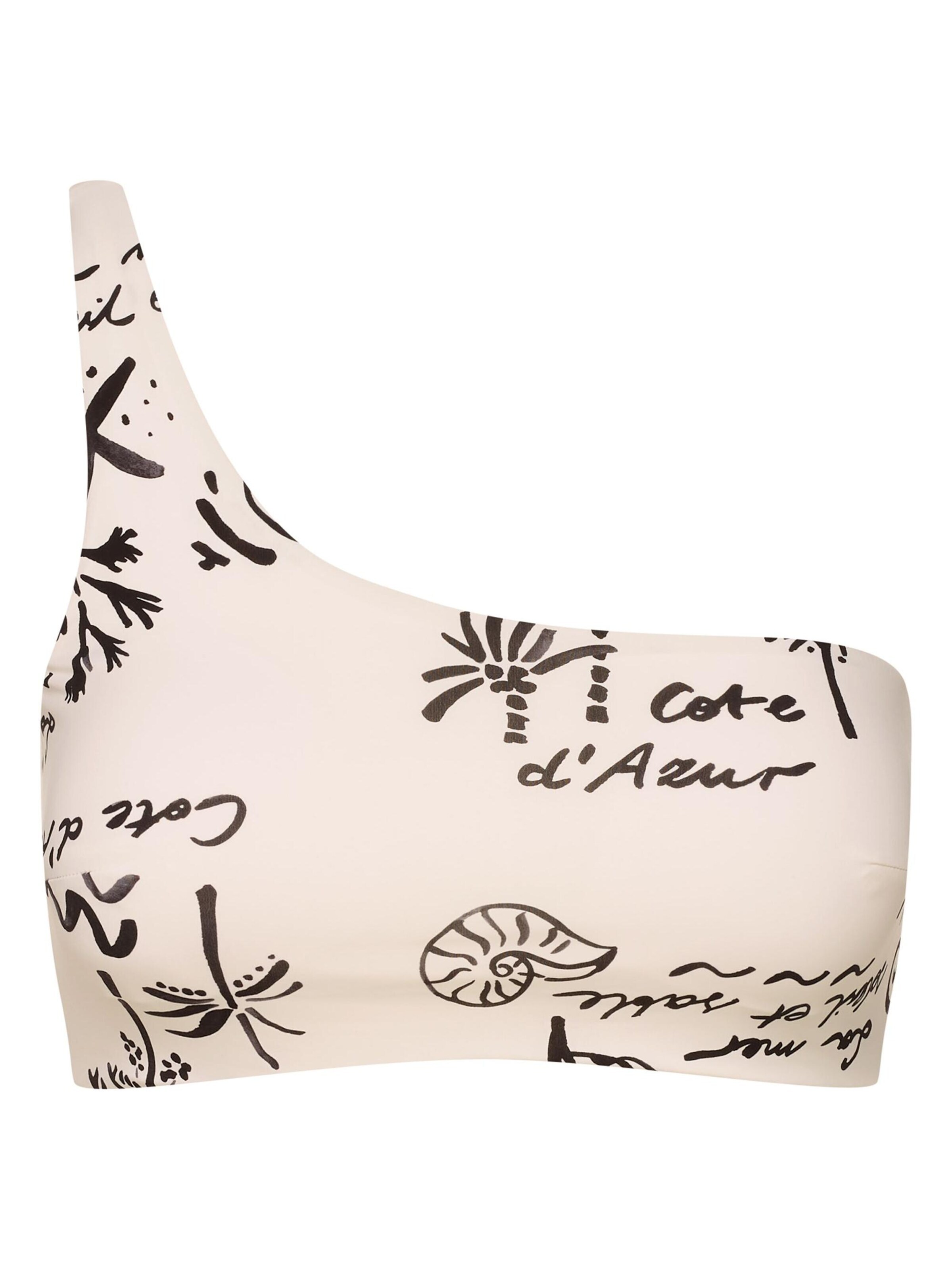 ESOTIQ Classic Bikini Top 'Firenze' in Beige: front