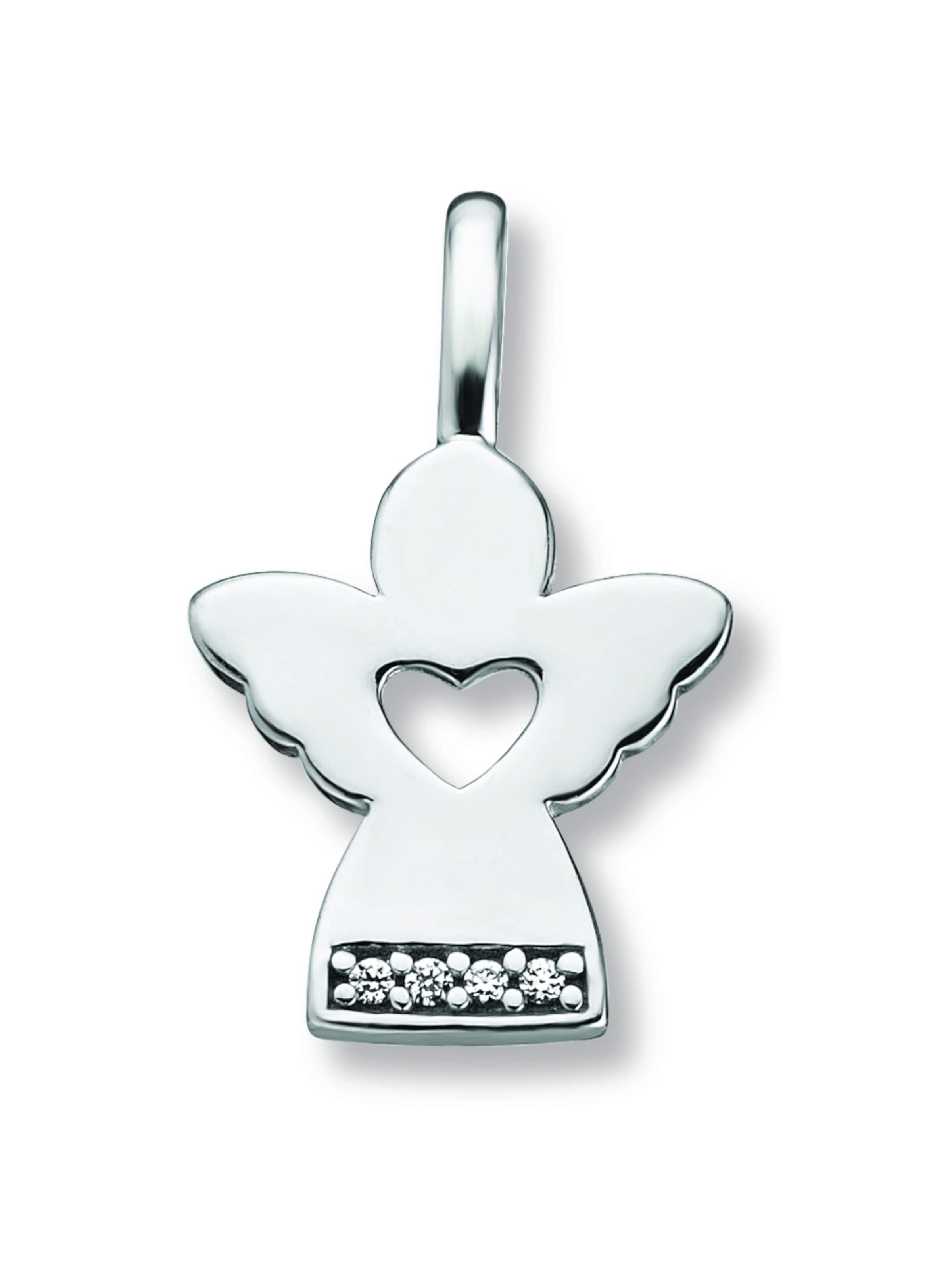 ONE ELEMENT Jewelry 'Engel' in Silver: front