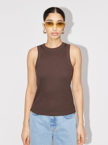 LeGer by Lena Gercke Top 'Dilara' in Brown: front