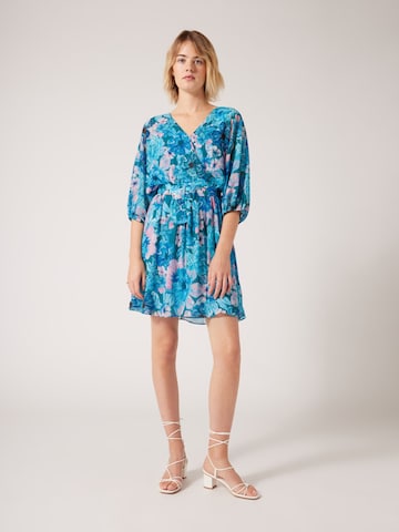 NAF NAF Cocktail Dress 'Aqua' in Blue