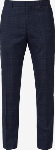 Ted Baker Slimfit Broek in Blauw: voorkant