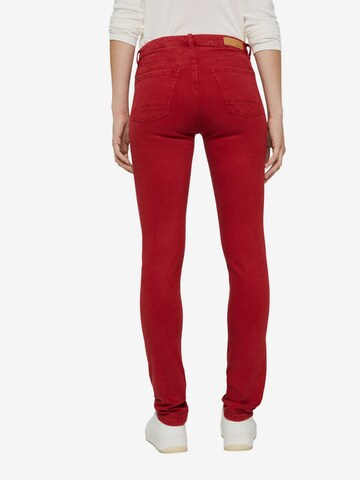 ESPRIT Slimfit Hose in Rot