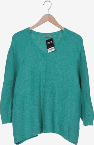SAMOON Sweater & Cardigan in 6XL in Green: front