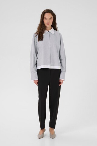 KAREN BY SIMONSEN Blouse 'KBDeborah Tessa' in Grey