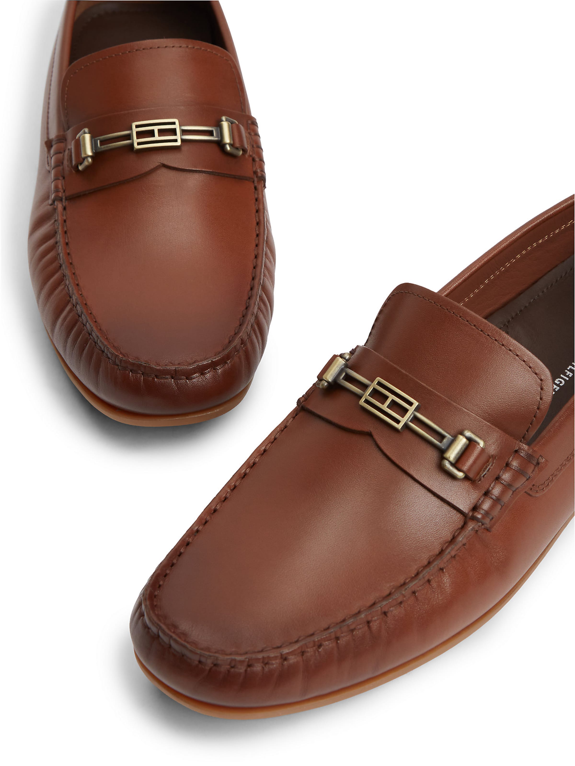 TOMMY HILFIGER Moccasins in Brown