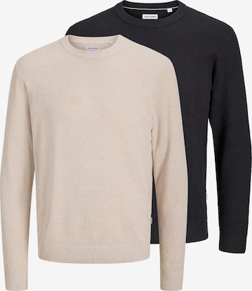 JACK & JONES Pullover 'Ryder' in Beige: Vorderseite