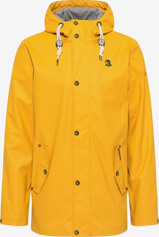 Schmuddelwedda Between-Seasons Parka in Yellow: front