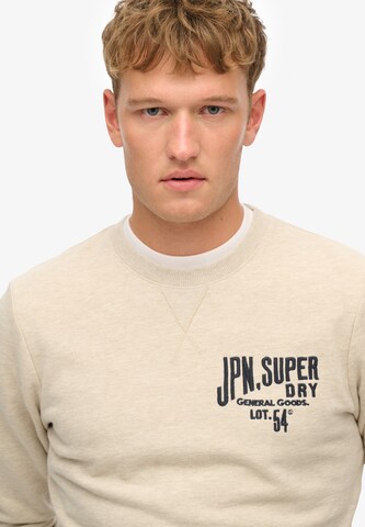 Superdry Sweatshirt in Beige